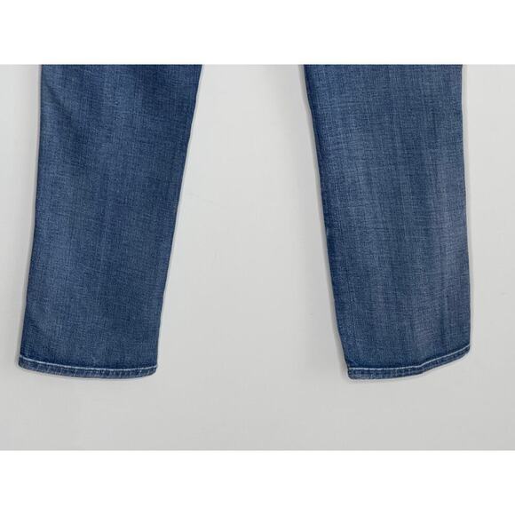 Mother The Rascal Mid Rise Denim Crop Jeans Tickle Fights & Barbeques 26 NWT - Picture 10 of 13